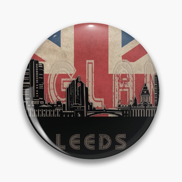 Item preview, leeds skyline flag designed and sold by BekimART2.