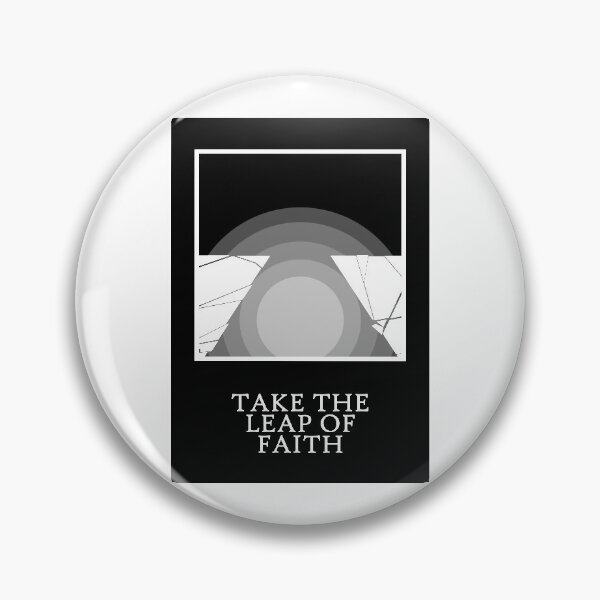 Item preview, Leap Of Faith Quote Art Design Inspirational Moti designed and sold by vividpixelusa.