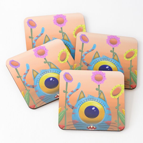 Item preview, Cute alien cat creature designed and sold by Goodtimecomics.
