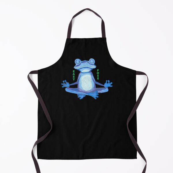 Item preview, Frog doing an Easy Pose in Yoga designed and sold by janraydesigns.