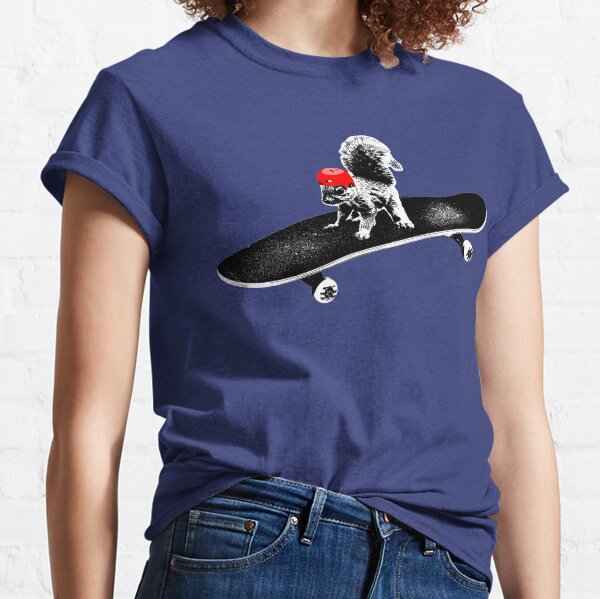 Skateboard Squirrel Classic T-Shirt