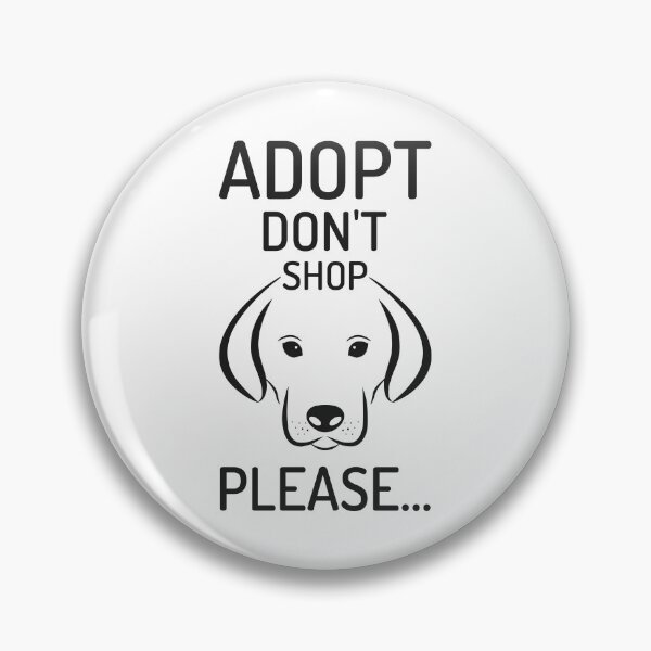 Item preview, Adopt Don't Shop Please designed and sold by B3N-arts.