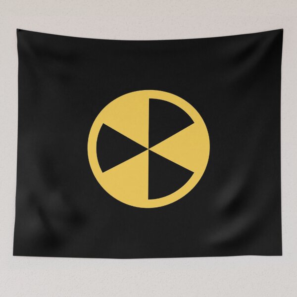 Item preview, Radiation warning yellow designed and sold by DIQDESIGN.