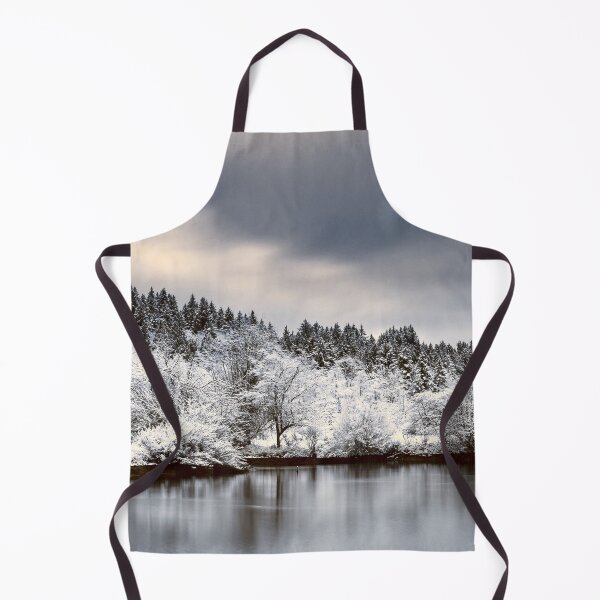 Item preview, Winter Snowy Lake Forest | Winter Mood designed and sold by PinkRainbow.