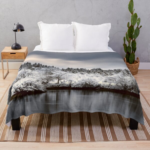 Item preview, Winter Snowy Lake Forest | Winter Mood designed and sold by PinkRainbow.