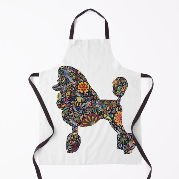 Item preview, Poodle cute pet dog dogs pets puppy art caniche pop art flowers designed and sold by Coolstuff4you71.
