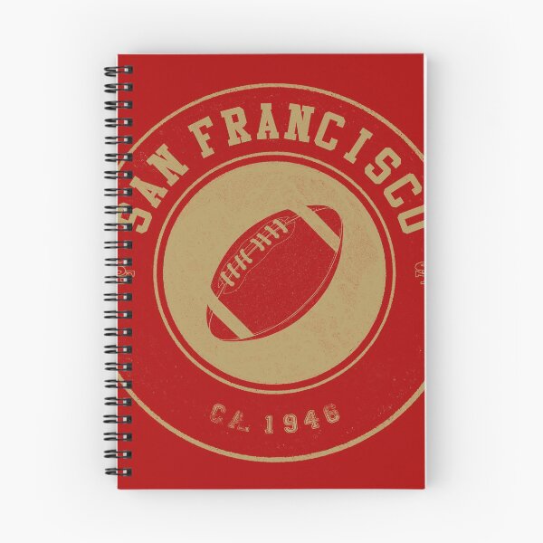 Item preview, San Francisco football vintage logo red designed and sold by KMA Home Design.