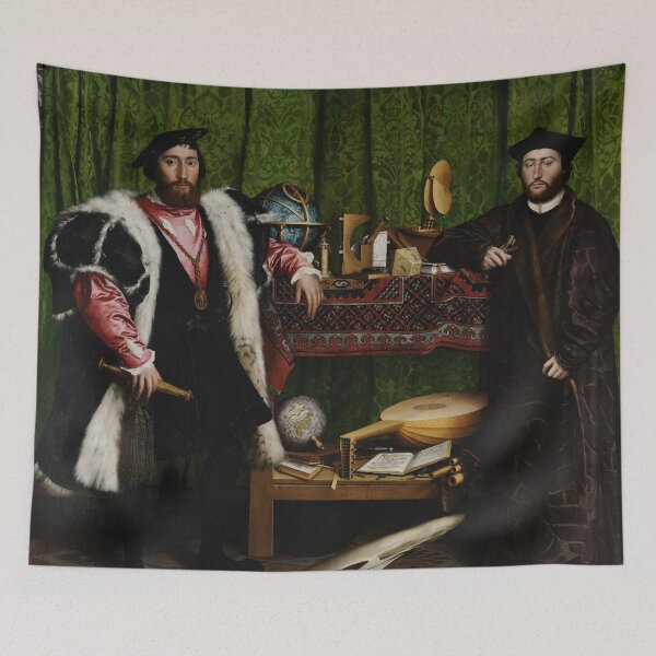 Item preview, The Ambassadors - Hans Holbein the Younger - 1533 designed and sold by warishellstore.