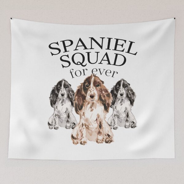 Item preview, Spaniel Squad for Ever | Spaniel cute dog designed and sold by tagadog.