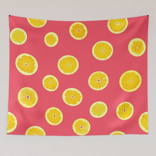 Item preview, Lemon Citrus Pattern designed and sold by Happyhobbithole.