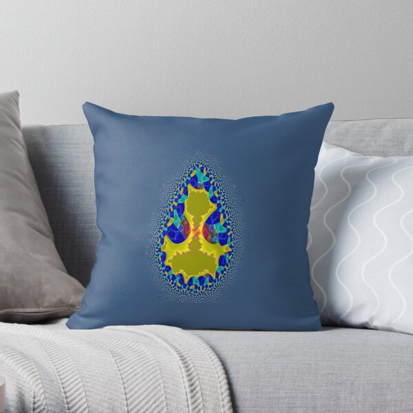WoW WOW wOW amulet Throw Pillow