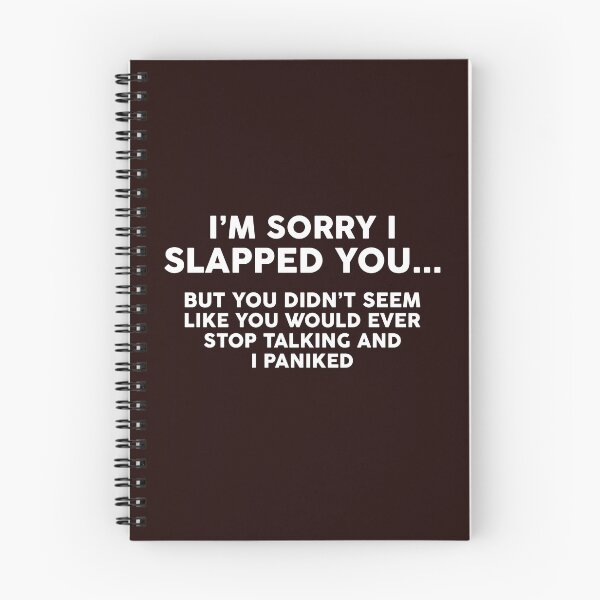 Item preview, I'M SORRY I SLAPPED YOU designed and sold by teemaker24.