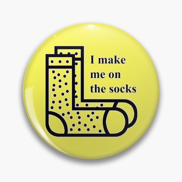 Item preview, I MAKE ME ON THE SOCKS designed and sold by ARTmanhART.