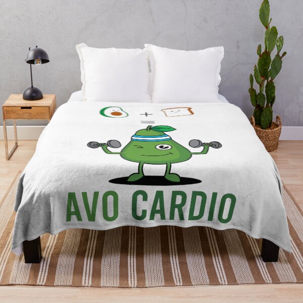 Item preview, funny avacado+toast=avo cardio designed and sold by Chichmano.