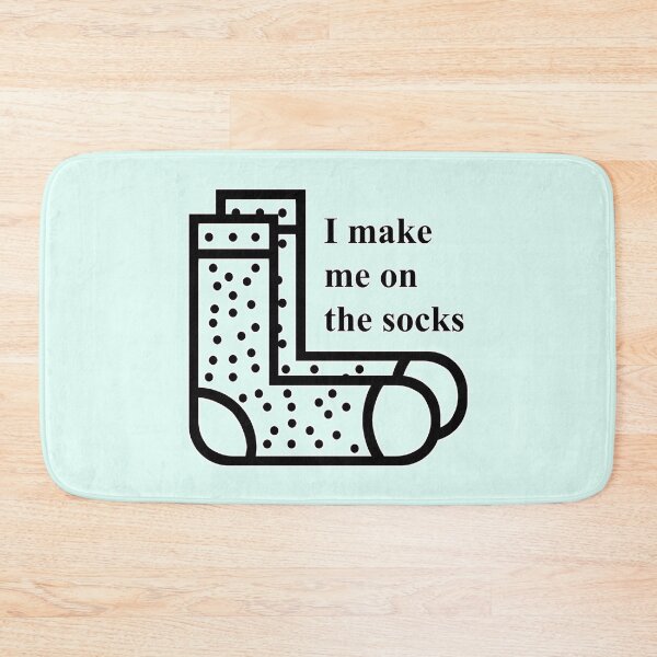 Item preview, I MAKE ME ON THE SOCKS designed and sold by ARTmanhART.