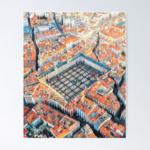Item preview, Madrid streets designed and sold by AnnaAndVibes.