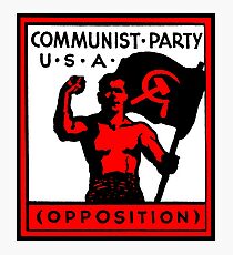 Communist Party USA Photographic Print