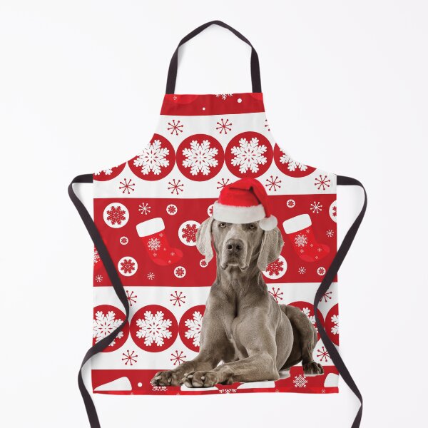 Item preview, Weimaraner Christmas Gift Santa Winter Wonderland designed and sold by FunShirtDesigns.