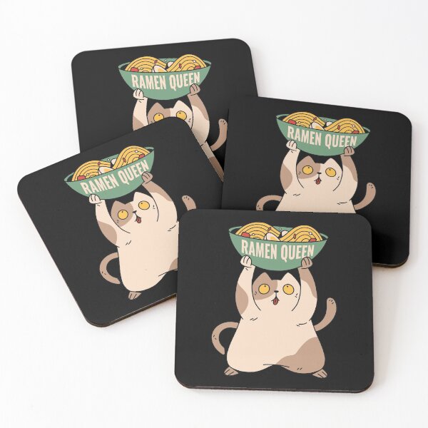 Artikelvorschau, Ramen Queen Cat mit Ramen Bowl entworfen und verkauft von OnepixArt.