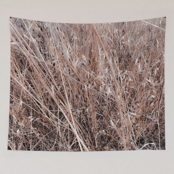 Item preview, dry brown grass field texture abstract background designed and sold by Mrvell.