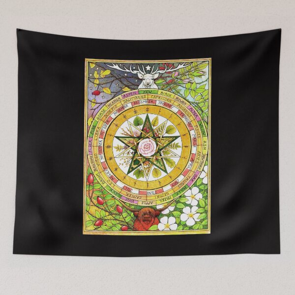 Item preview, The Ogham Grove (full colour) designed and sold by Yuri Leitch.