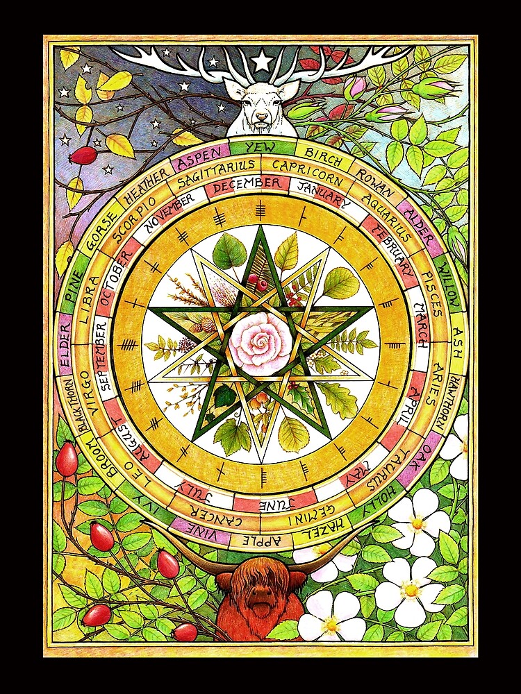 The Ogham Grove (full colour) by Yuri-Leitch