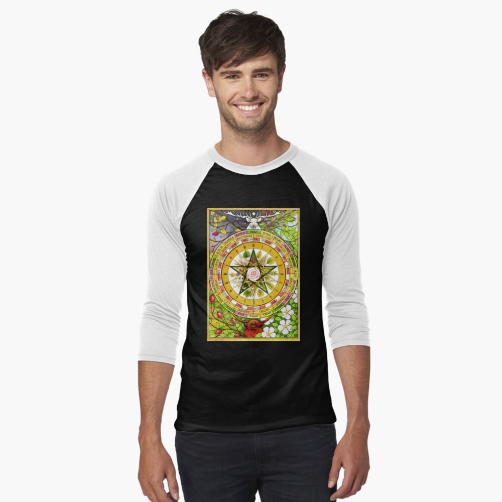 Item preview, Baseball ¾ Sleeve T-Shirt designed and sold by Yuri-Leitch.