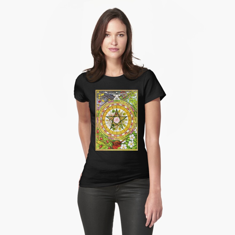 Item preview, Fitted T-Shirt designed and sold by Yuri-Leitch.