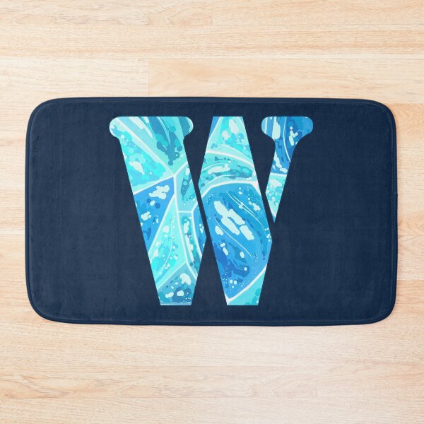 Item preview, Ocean Crystal Letter-W designed and sold by PocketShadow.