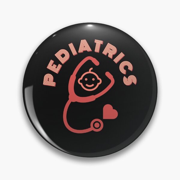 Item preview, Pediatrics, stethoscope, kids designed and sold by doctors-apparel.