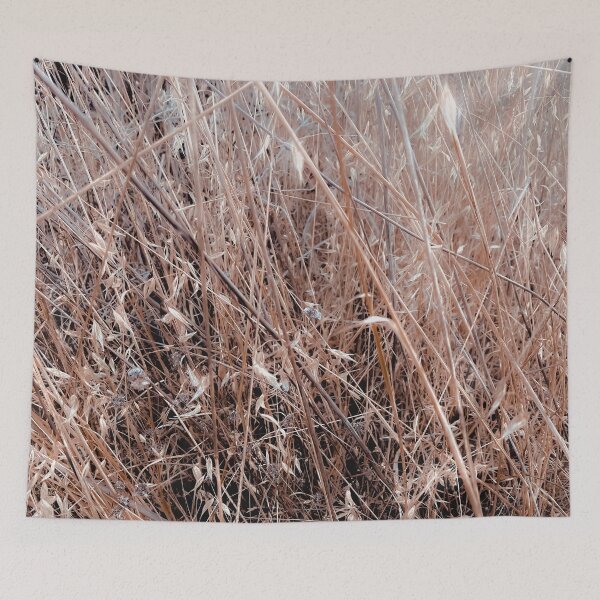 Item preview, brown dry grass field texture abstract background designed and sold by Mrvell.