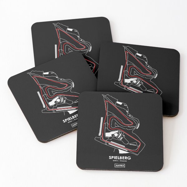 Item preview, SPIELBERG - AUSTRIA TRACK MAP 2.0 RED designed and sold by andreanastasio.