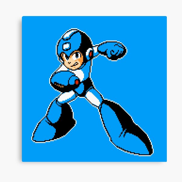 Megaman Canvas Prints for Sale | Redbubble