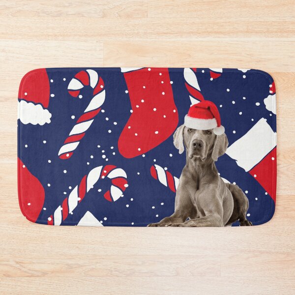 Item preview, Weimaraner Christmas designed and sold by FunShirtDesigns.