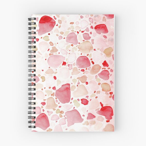 Item preview, Millenial Pink Watercolor Terrazzo-Inspired Pattern designed and sold by Danica Templeton.
