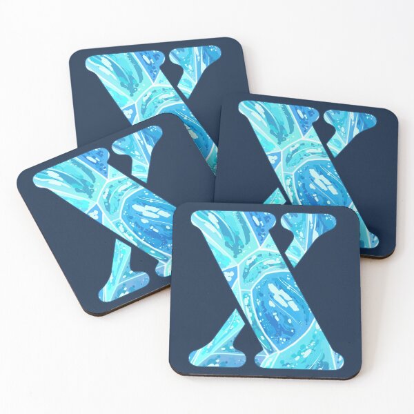 Item preview, Ocean Crystal Letter-X designed and sold by PocketShadow.