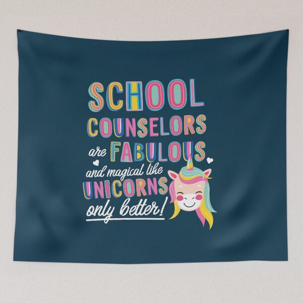 Artikelvorschau, School Counselors are like Unicorns Gift Idea entworfen und verkauft von betternotes.
