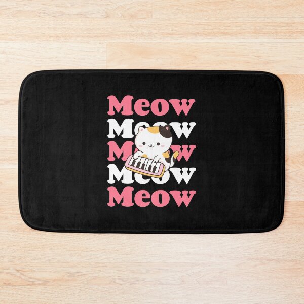 Item preview, Kawaii Cat Playing Piano designed and sold by friendlyspoon.