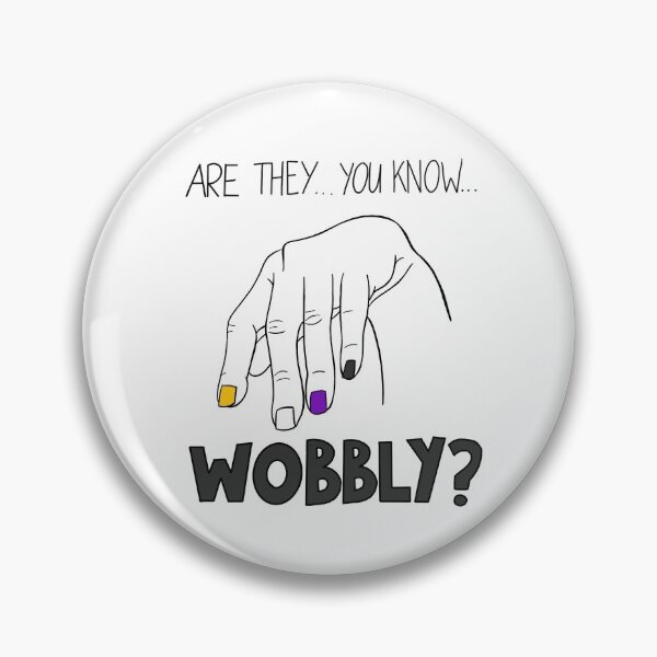 Item preview, wobbly non-binary designed and sold by RachelFG123.