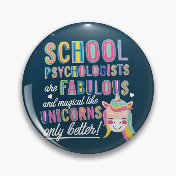 Item preview, School Psychologists are like Unicorns Gift Idea designed and sold by betternotes.