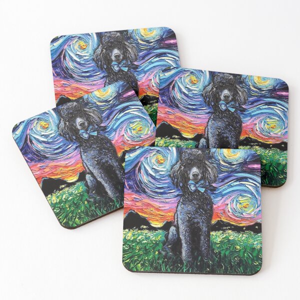Item preview, Poodle cute pet dog dogs pets puppy art caniche pop art designed and sold by Coolstuff4you71.