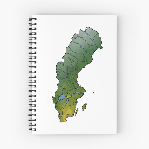 Item preview, Map of Sweden. designed and sold by Ludvig Levin.