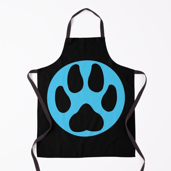 Item preview, Paw in a circle - Bright blue designed and sold by storm-fox-art.