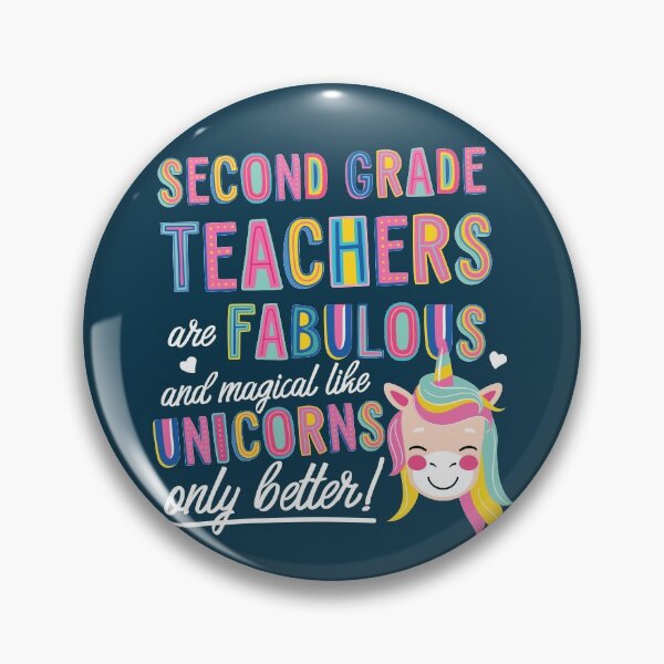 Item preview, Second Grade Teachers are like Unicorns Gift Idea designed and sold by betternotes.