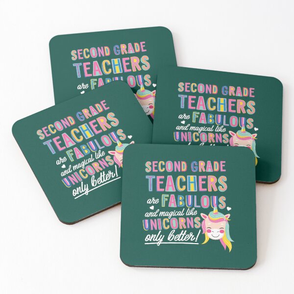 Item preview, Second Grade Teachers are like Unicorns Gift Idea designed and sold by betternotes.
