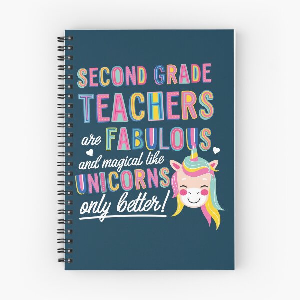 Item preview, Second Grade Teachers are like Unicorns Gift Idea designed and sold by betternotes.