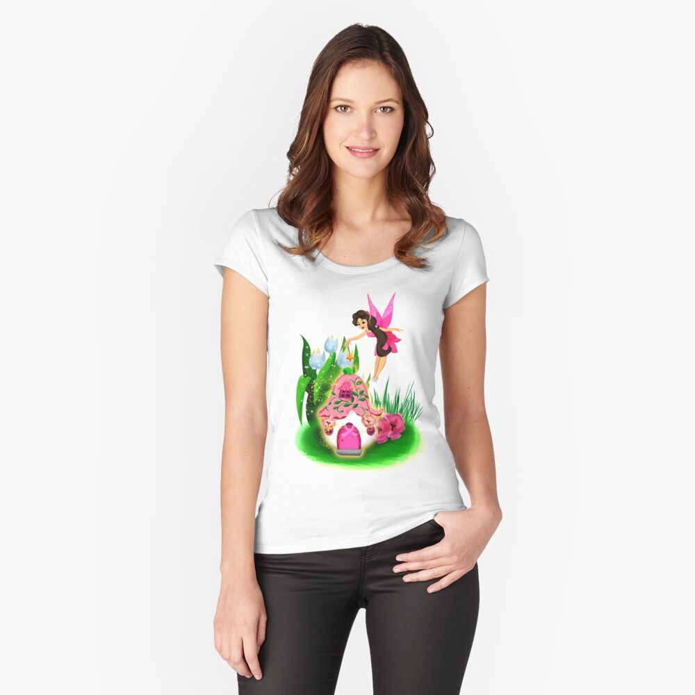 Item preview, Fitted Scoop T-Shirt designed and sold by TeelieTurner.