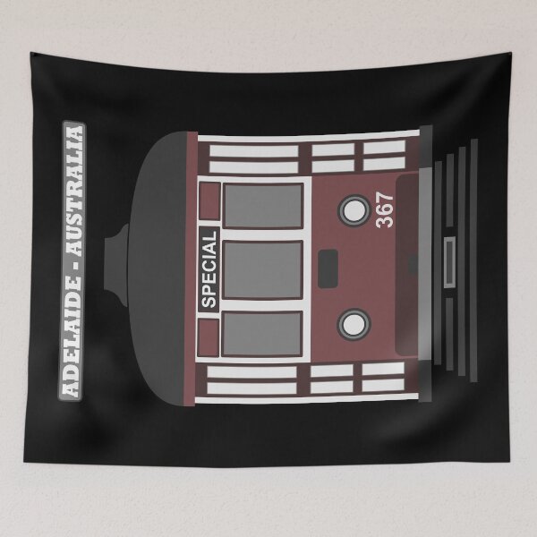 Item preview, Adelaide Vintage Tram - Type H 367 special line (on black) designed and sold by Groenendijk.