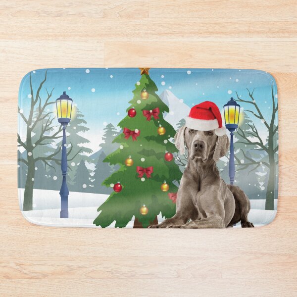 Item preview, Weimaraner Christmas Tree designed and sold by FunShirtDesigns.