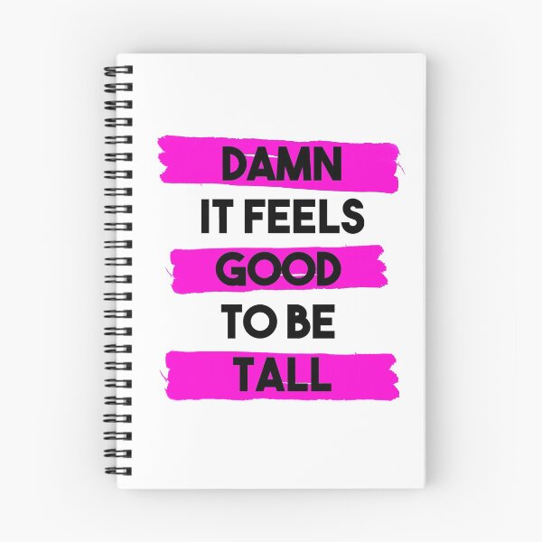 Item preview, Damn it feels good to be tall - pink designed and sold by InkLove.